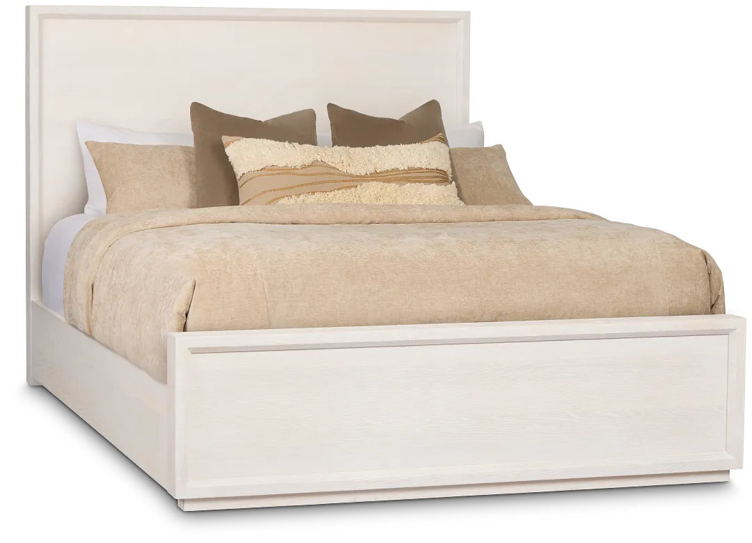 Gables White Panel Bed