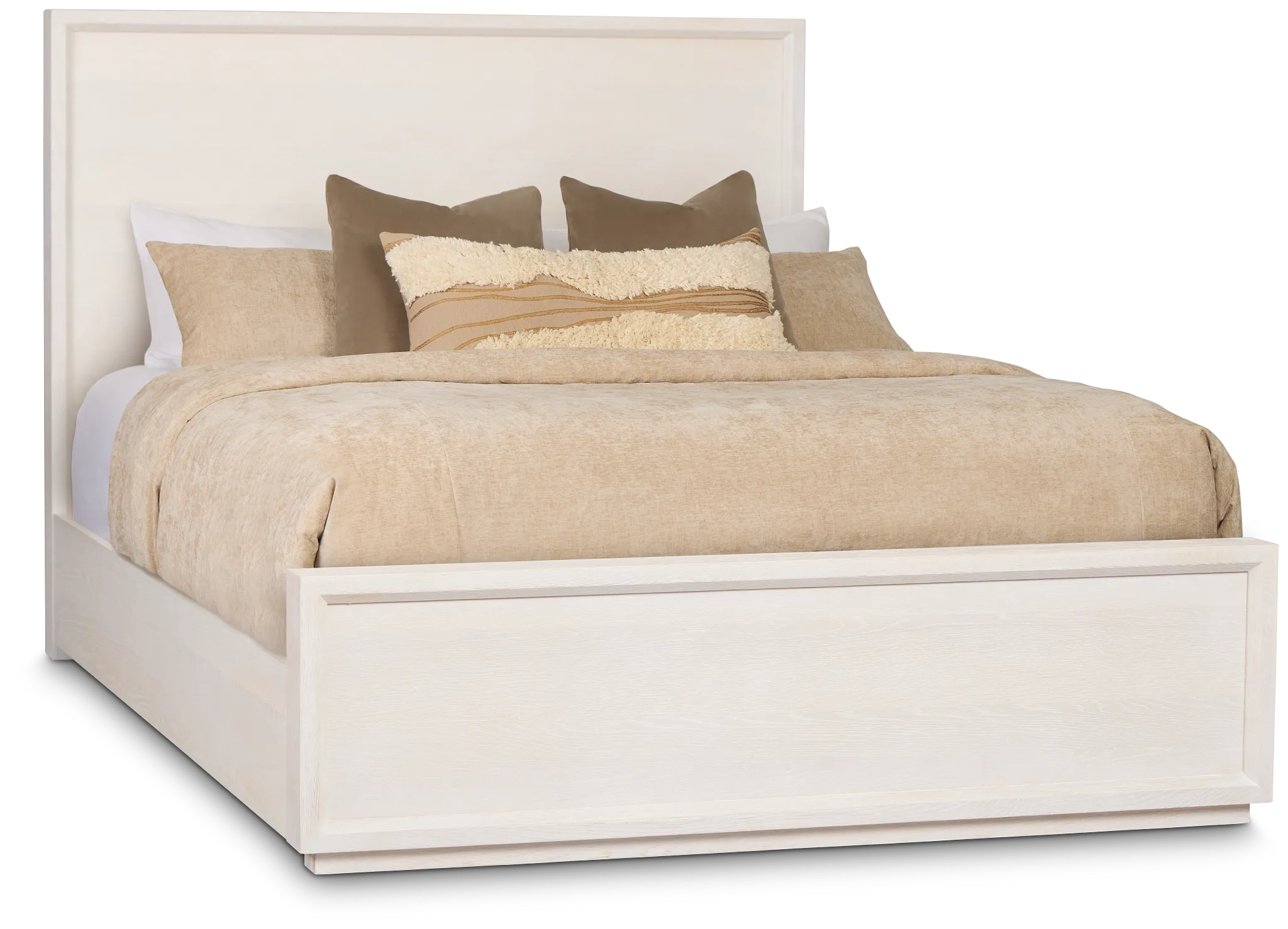 Gables White Panel Bed