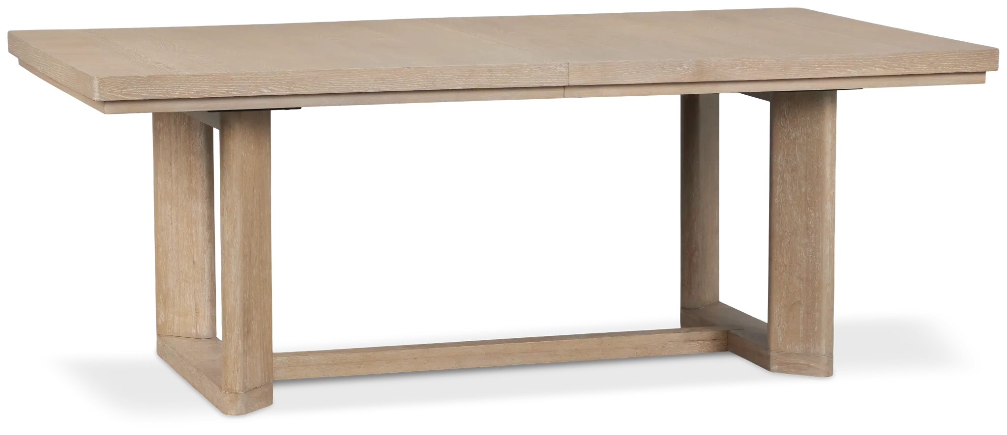 Alton Light Tone Rect Trestle Table