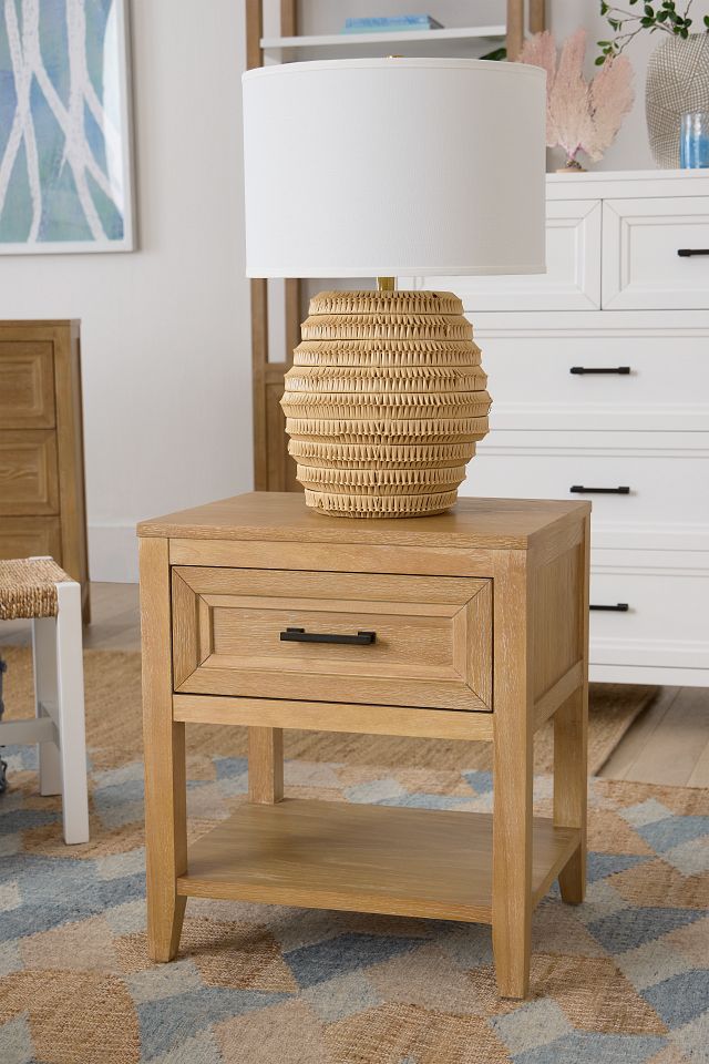 Nantucket Light Tone 1-drawer Nightstand