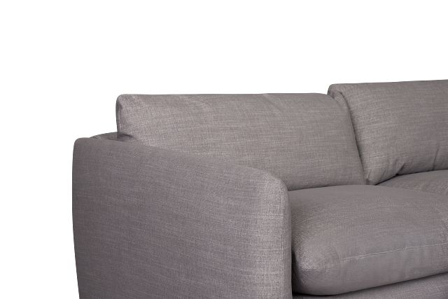 Serena Gray Fabric 6-piece Modular Sectional