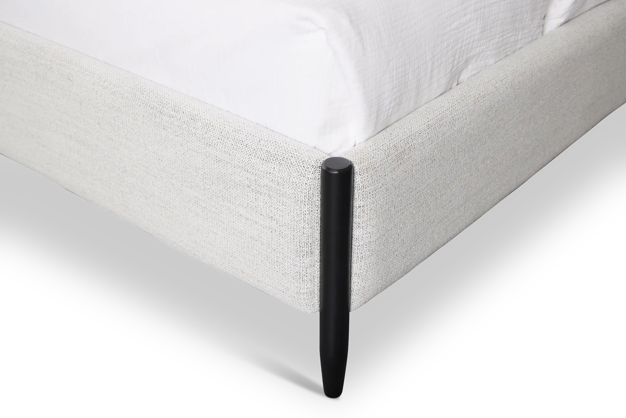Stockton Black Uph Panel Bed Stockton Black Uph Panel Bed