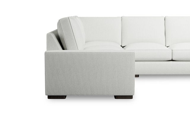 Edgewater Revenue White Small Two-arm Sectional