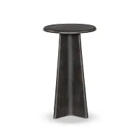 Remo Bronze Metal Round End Table