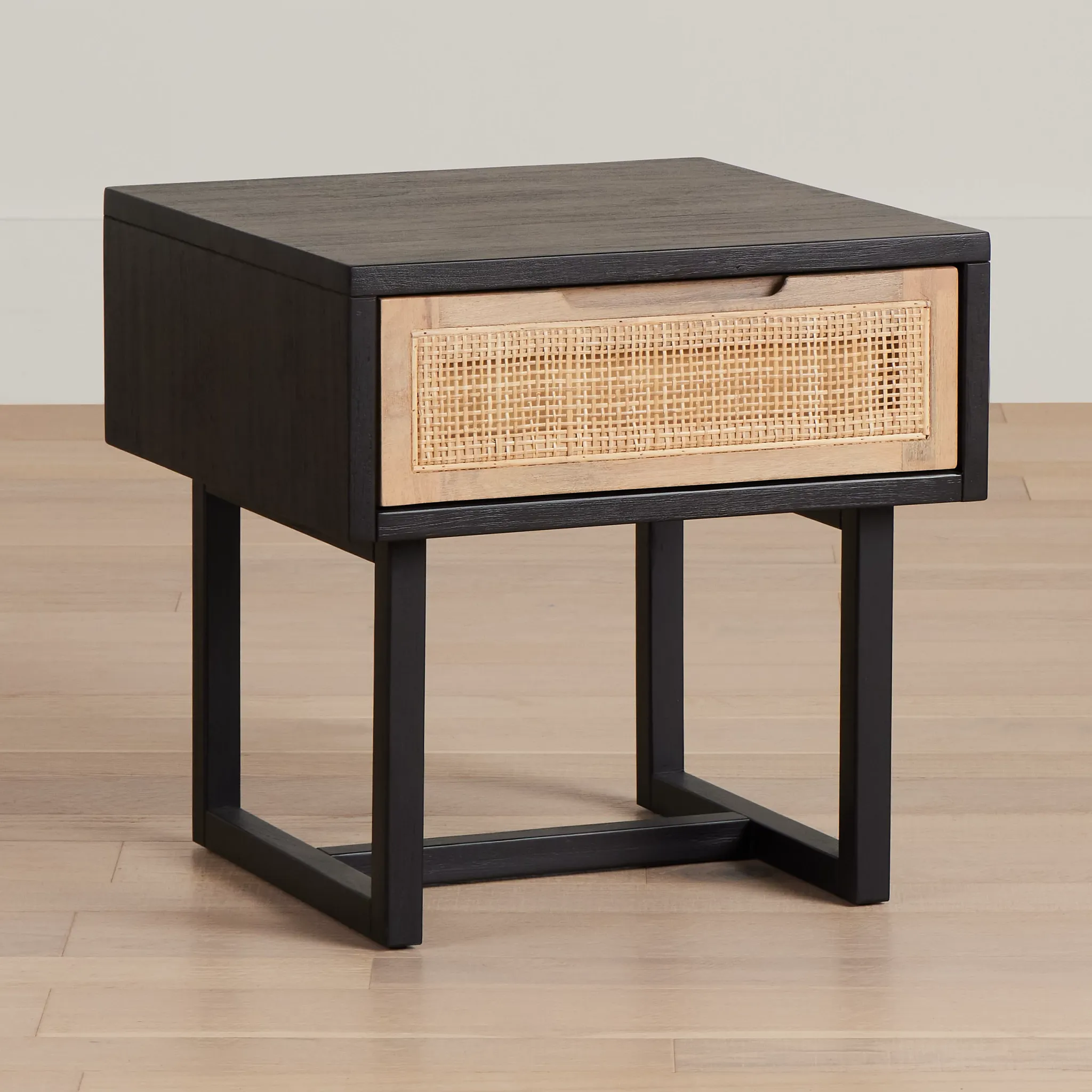 Four Hands Malibu Black End Table