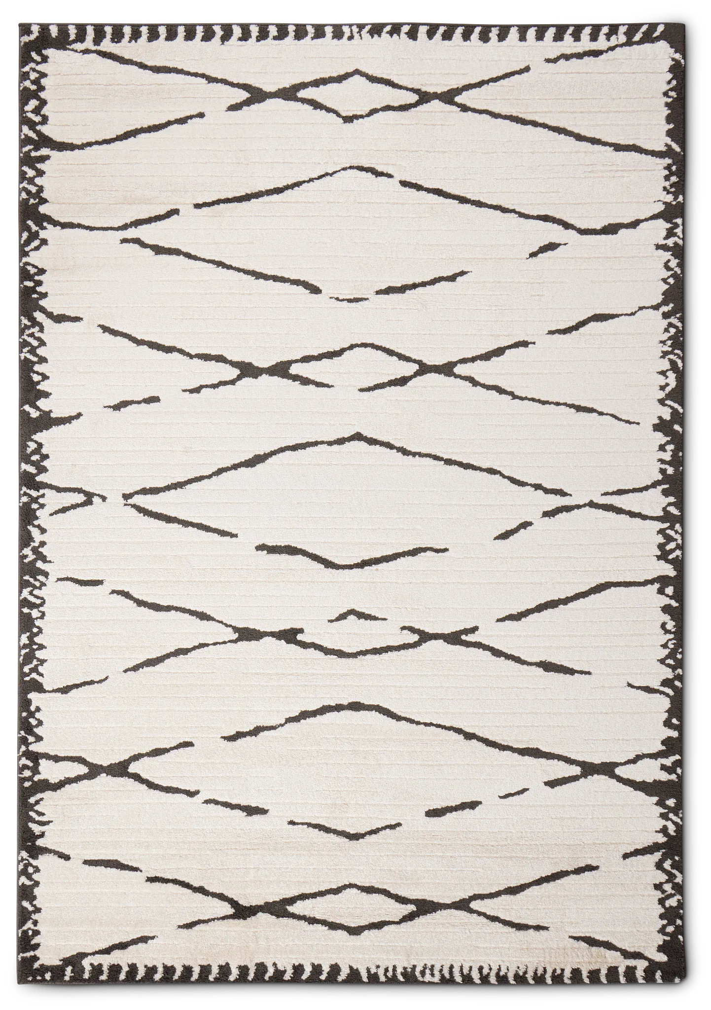 Setter White 5x8 Area Rug