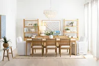 Pacific Light Tone Rectangular Table