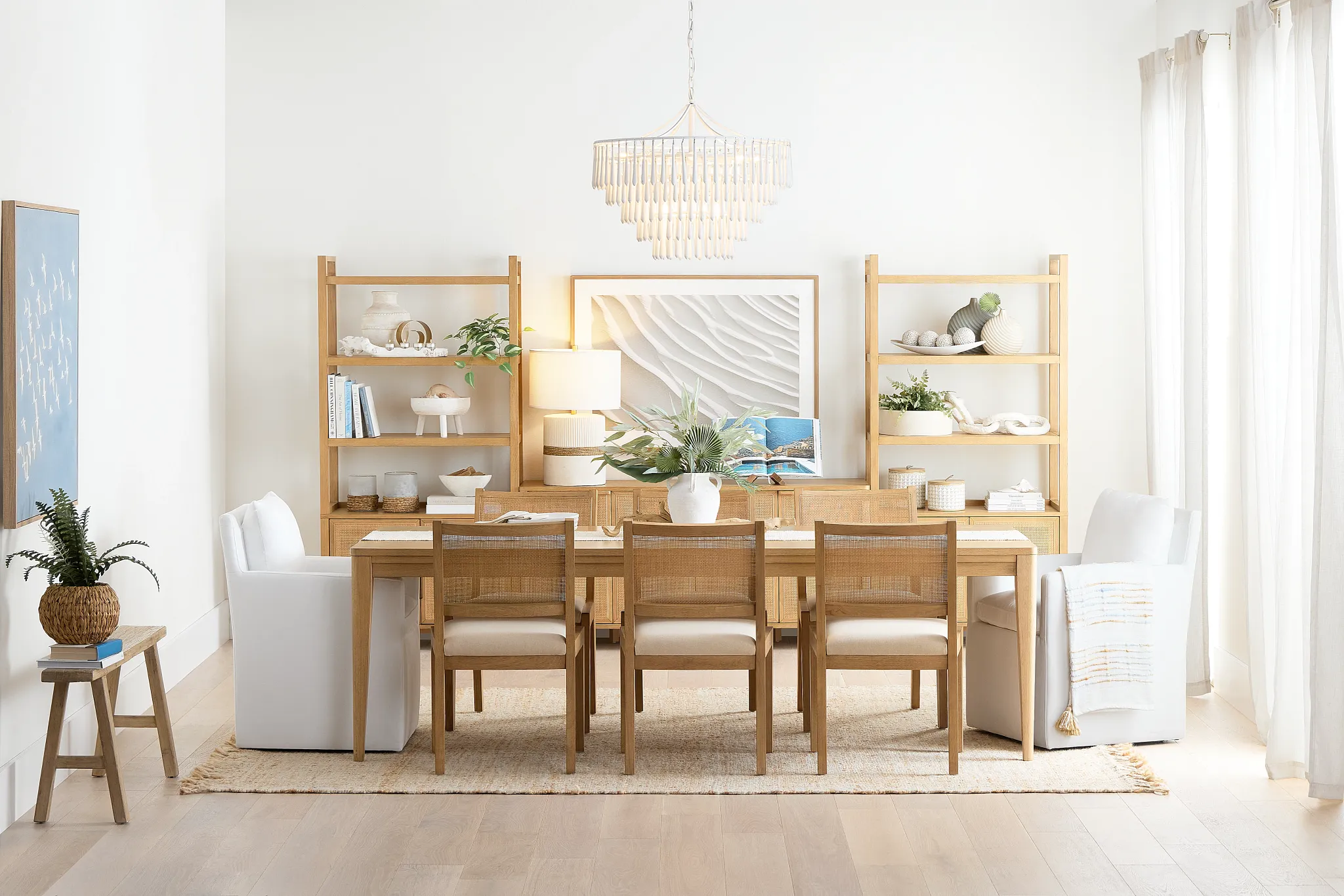 Pacific Light Tone Rectangular Table