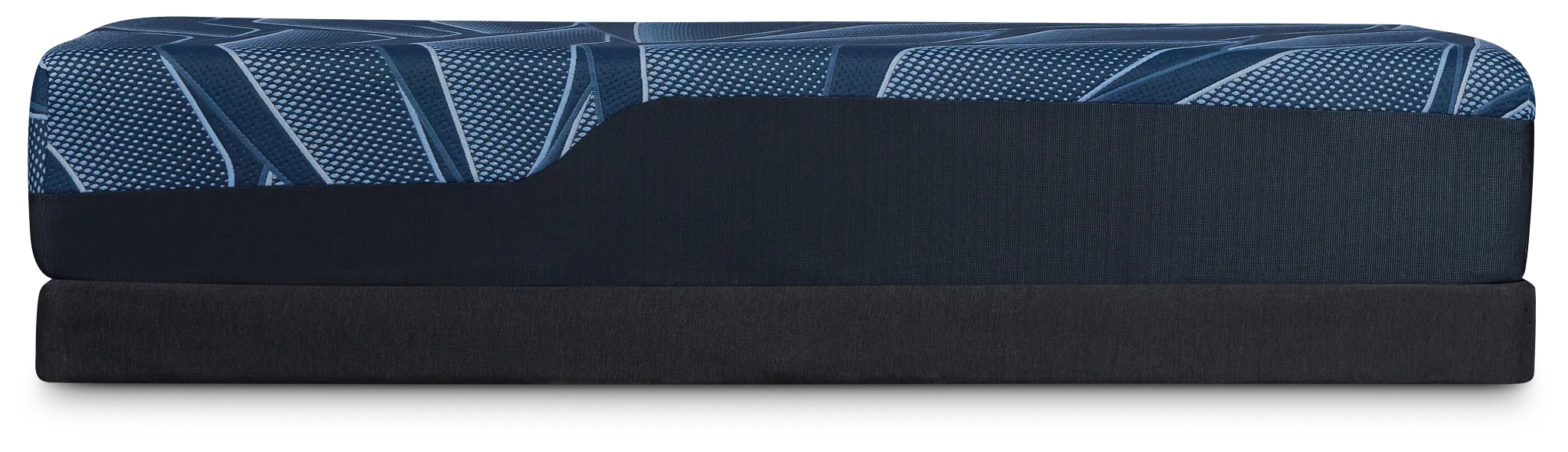 Iseries Nxg 2500 12.5" Plush Low-profile Mattress Set