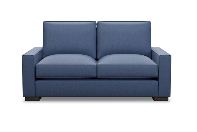 Edgewater Revenue Dark Blue Loveseat