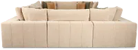 Cruz Light Beige Fabric 8-piece Modular Sectional