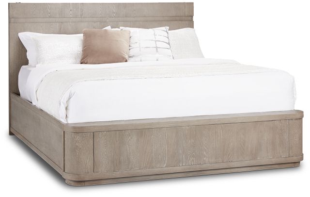 Soho Light Tone Platform Bed