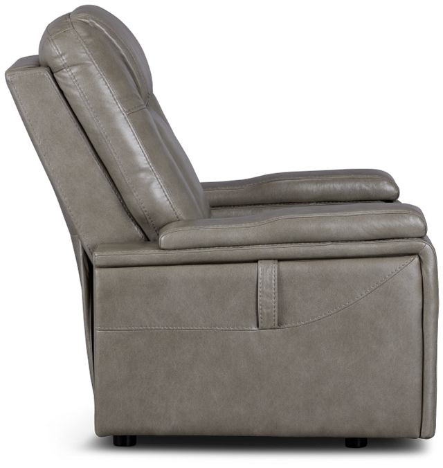 Meta Gray Micro Power Recliner