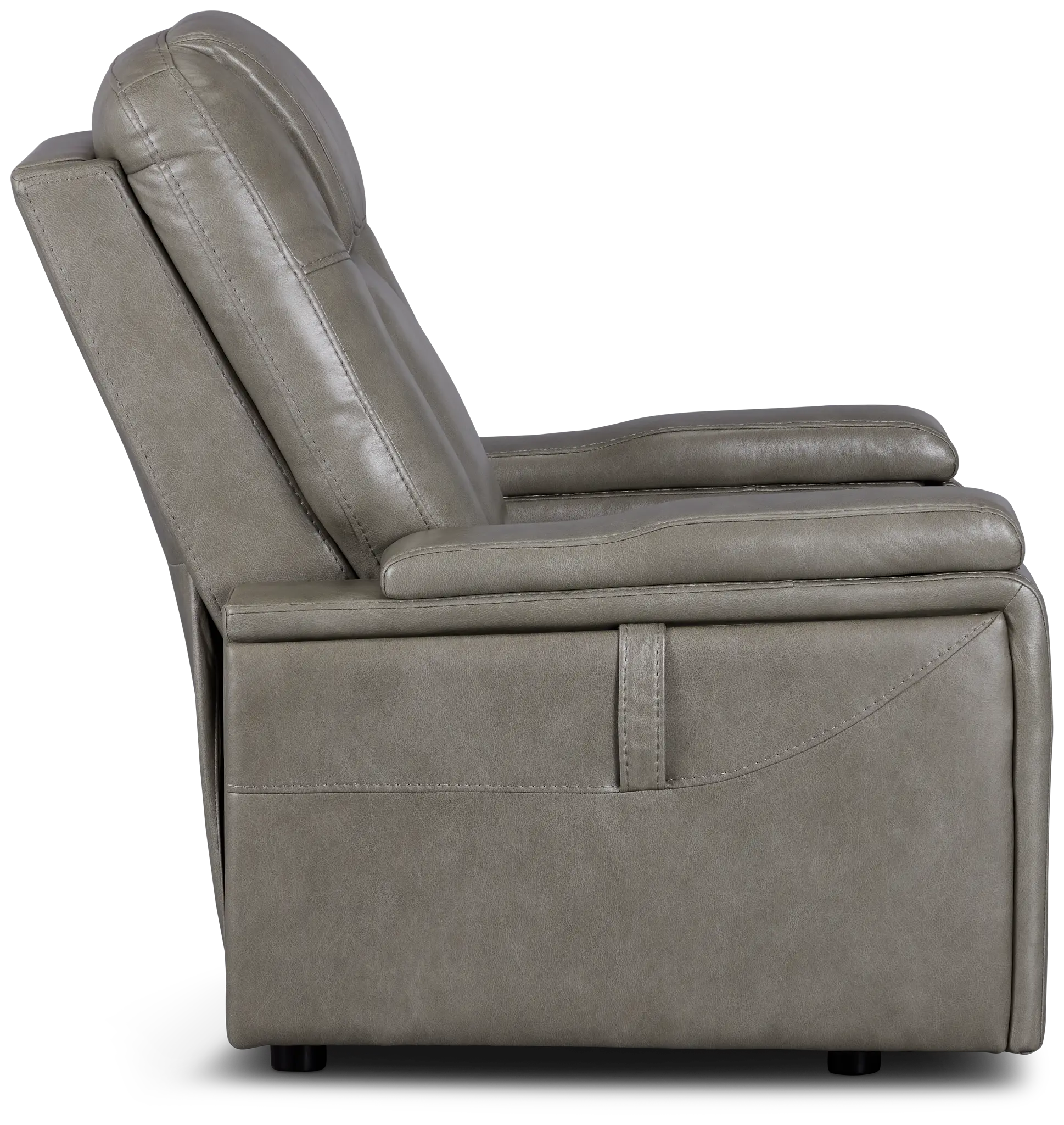 Meta Gray Micro Power Recliner Meta Gray Micro Power Recliner