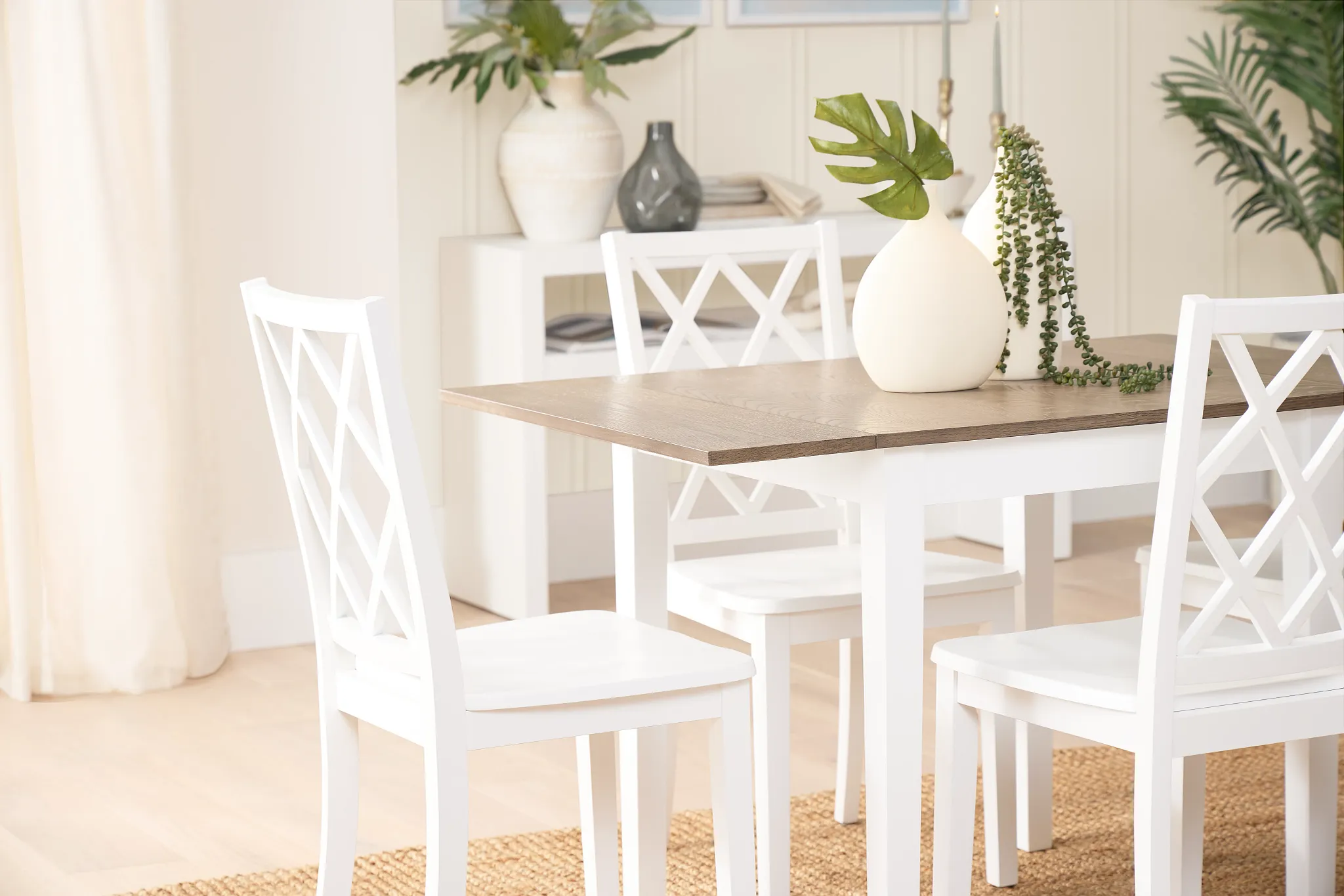 Edgartown White Side Chair
