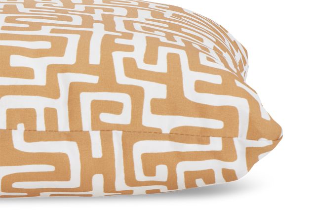 Enid Light Brown 20" Indoor/outdoor Accent Pillow