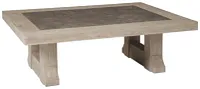 Hennington Two-tone Rectangular Coffee Table