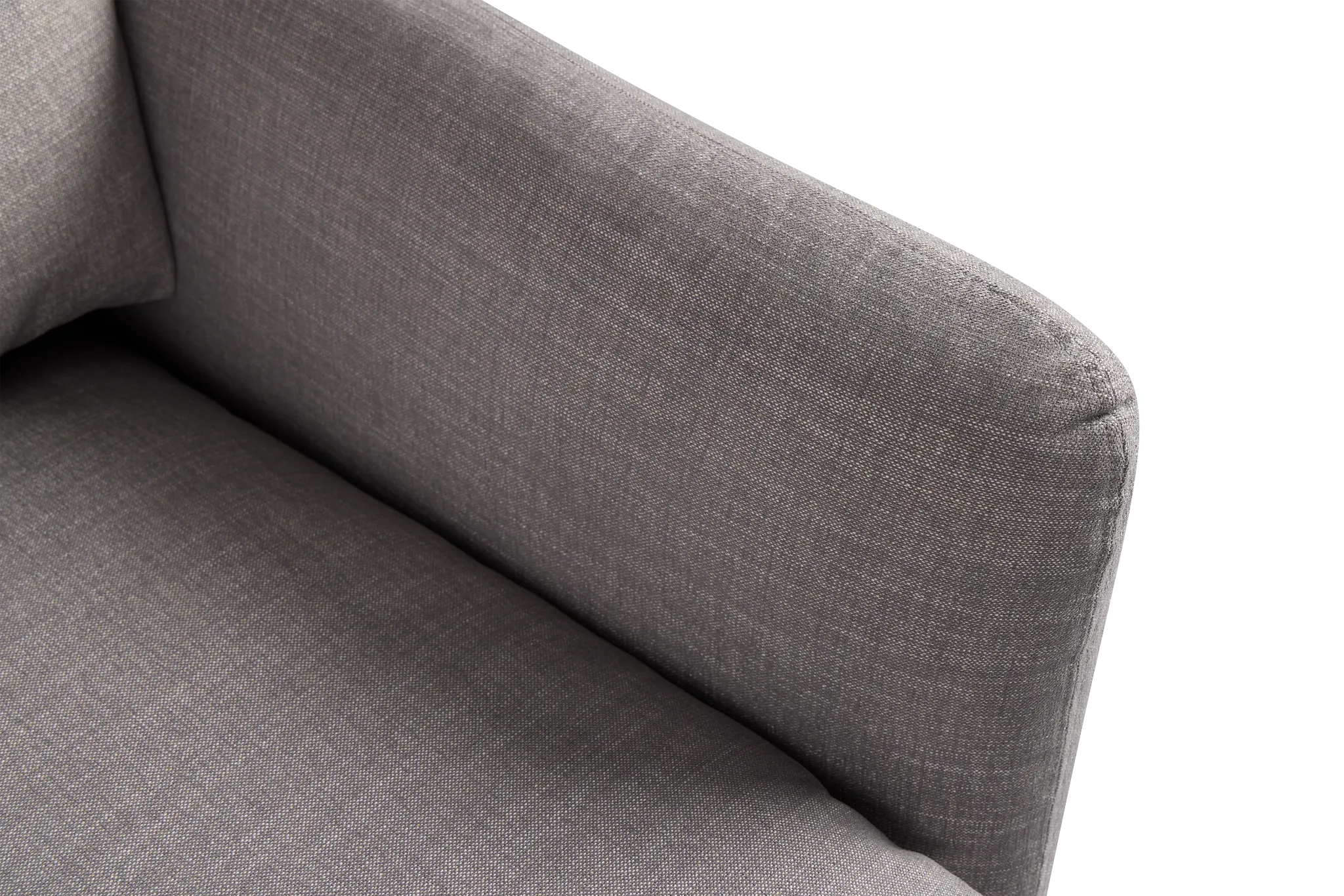 Serena Gray Fabric 5-piece Modular Sectional