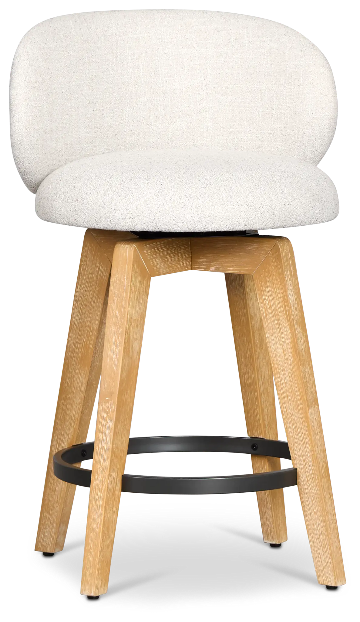 Arlo Light Gray Uph 24" Swivel Barstool Arlo Light Gray Uph 24" Swivel Barstool