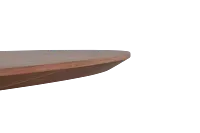 Nomad Mid Tone 78" Oval Table