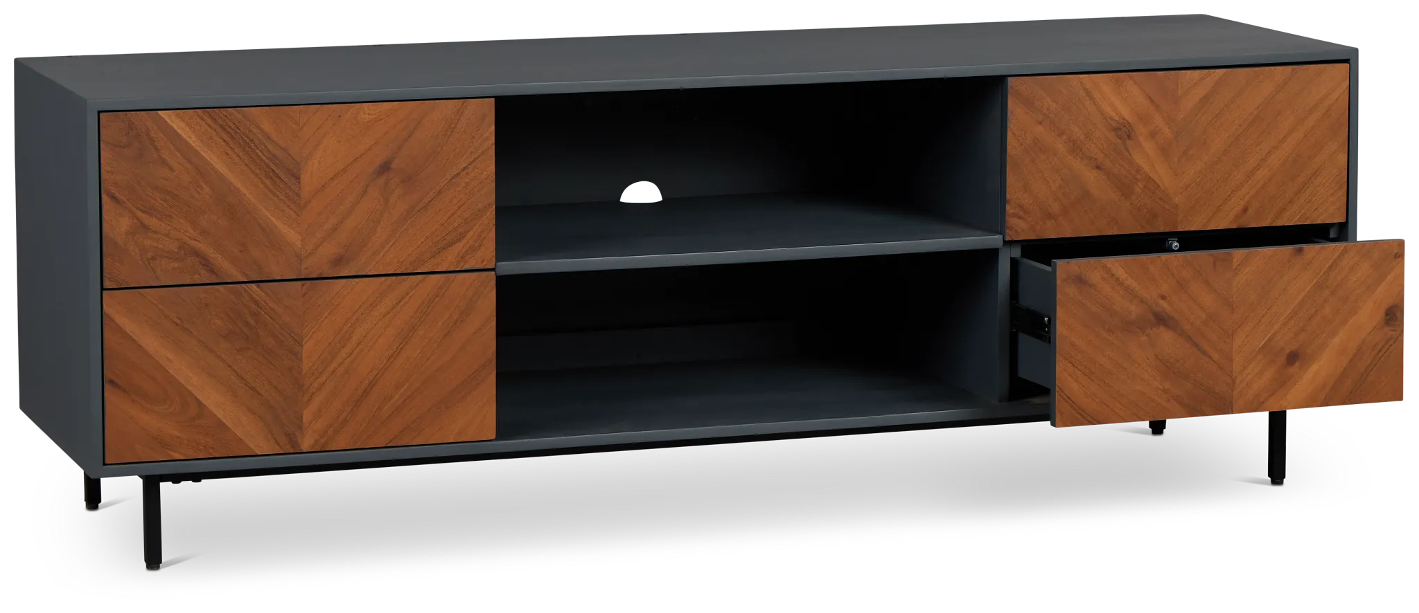 Kenzo Gray Tv Stand