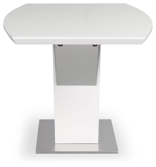 Lima White Rectangular Table