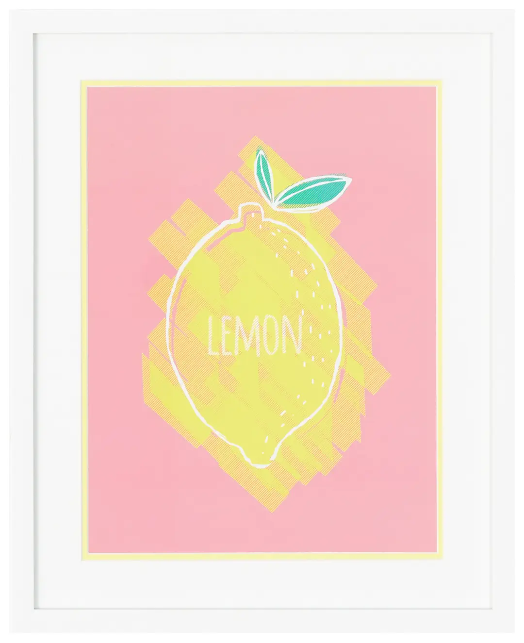 Lemony Multicolored Framed Wall Art Lemony Multicolored Framed Wall Art