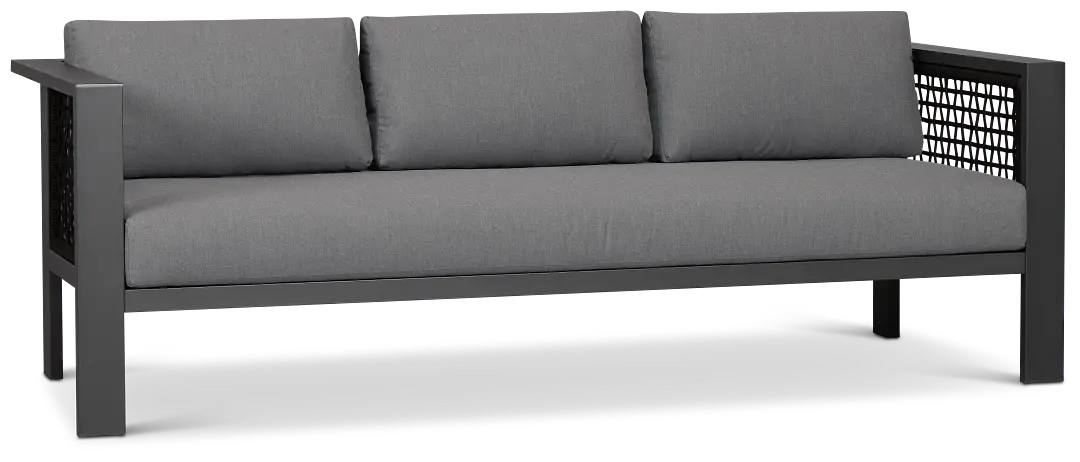Sunrise Dark Gray Sofa Sunrise Dark Gray Sofa