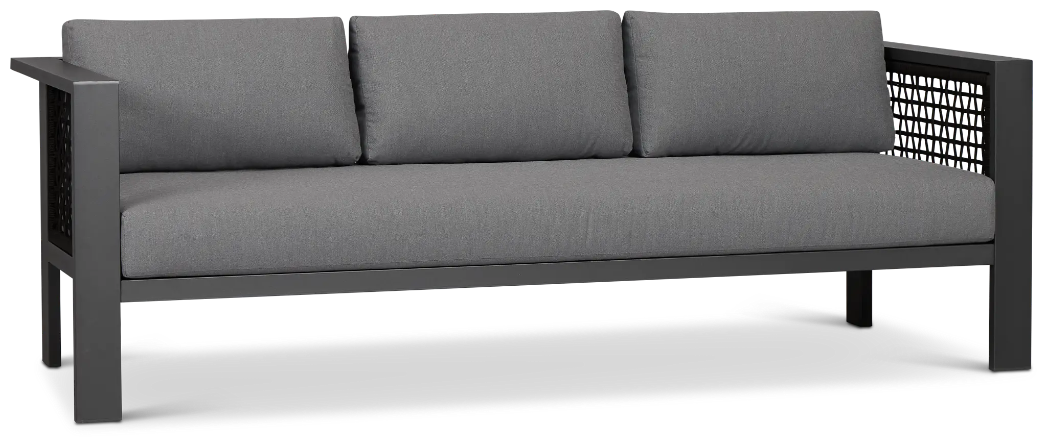 Sunrise Dark Gray Sofa Sunrise Dark Gray Sofa