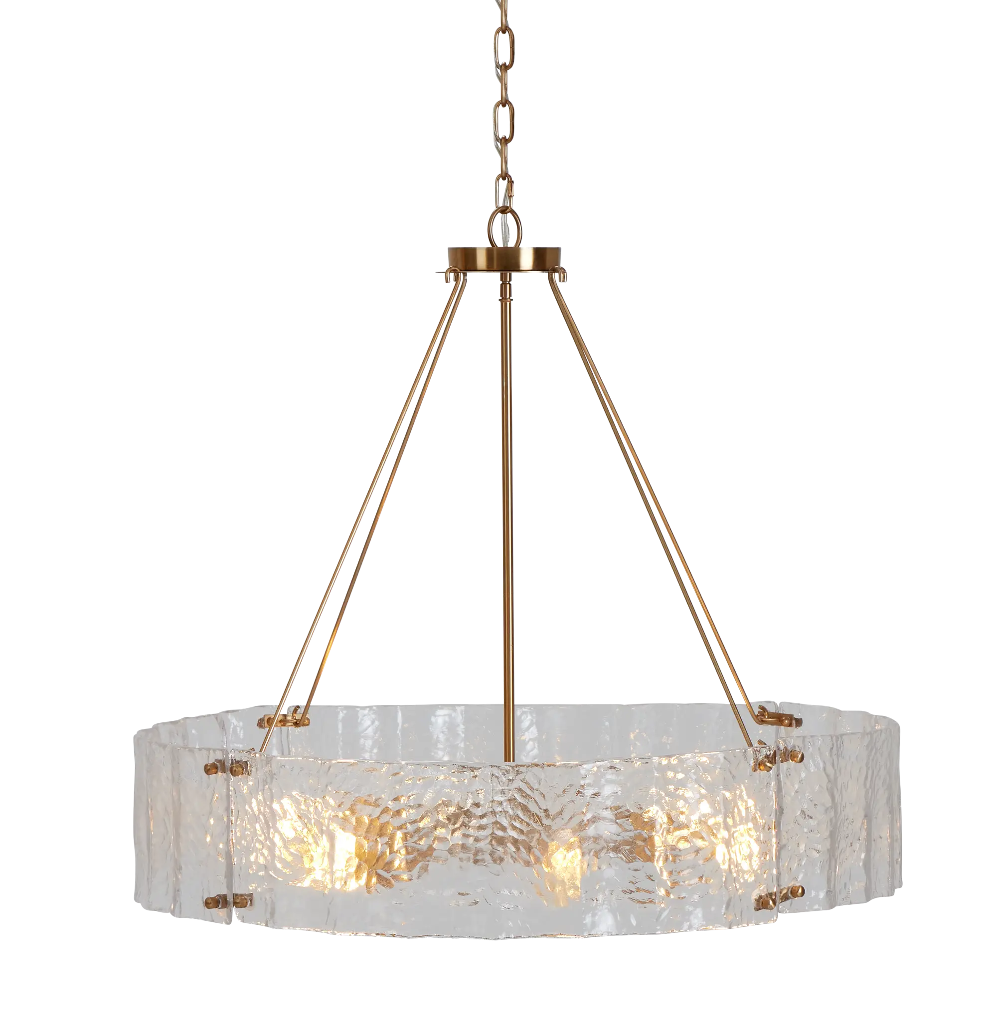 Lunan Gold Medium Chandelier Lunan Gold Medium Chandelier