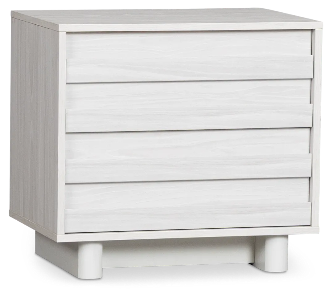 Everett White Nightstand
