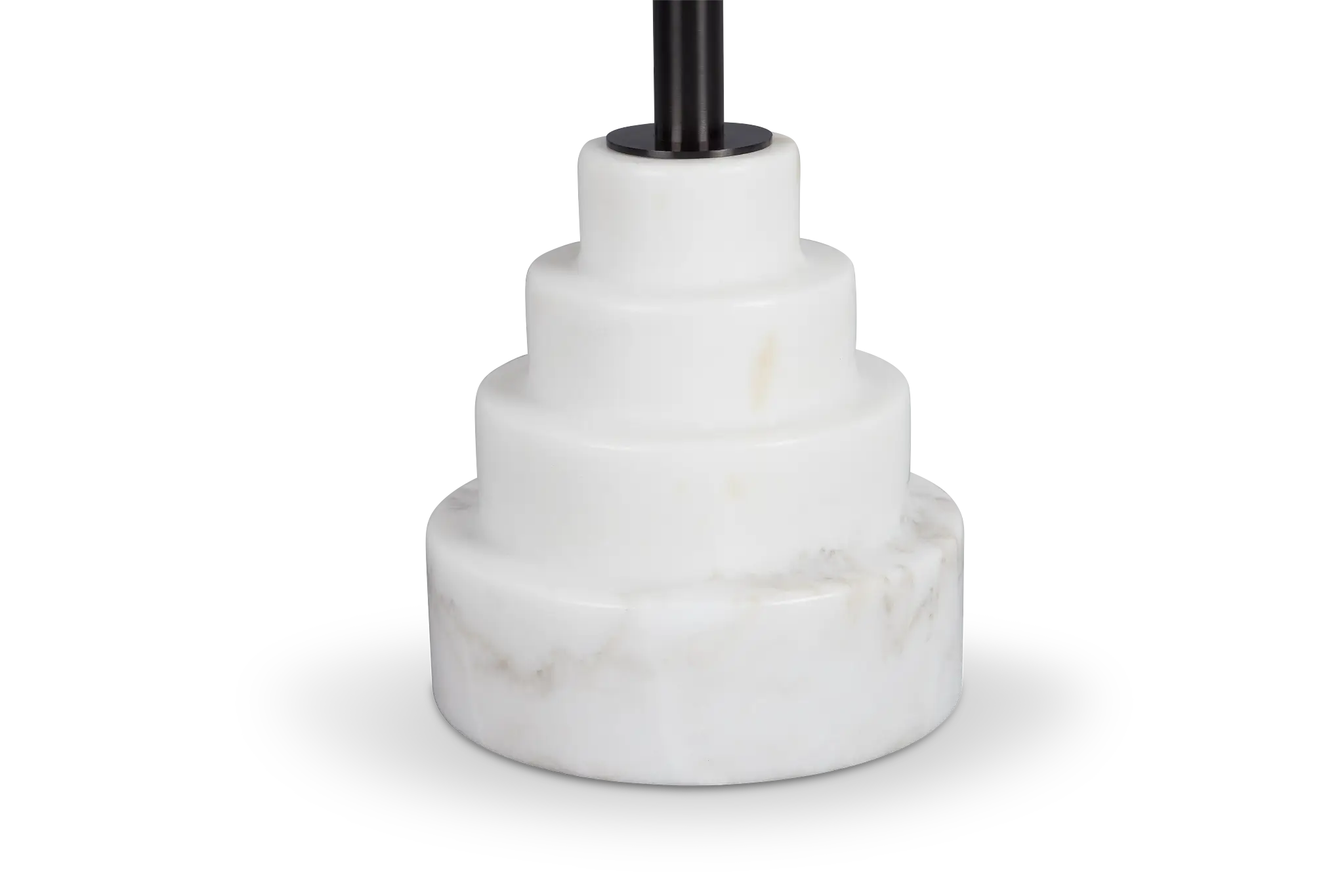 Argo Gray Marble Round End Table Argo Gray Marble Round End Table