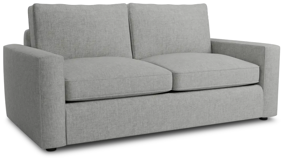 Siesta Delray Pewter Fabric Sofa Siesta Delray Pewter Fabric Sofa