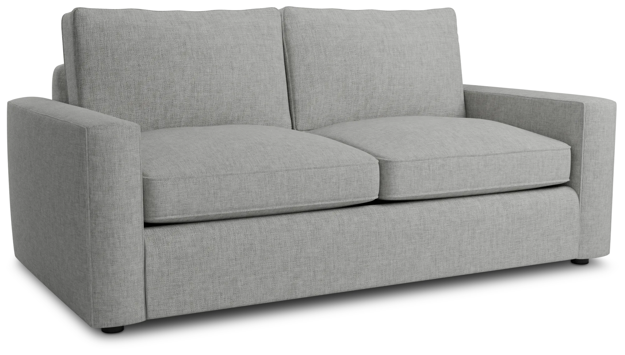 Siesta Delray Pewter Fabric Sofa
