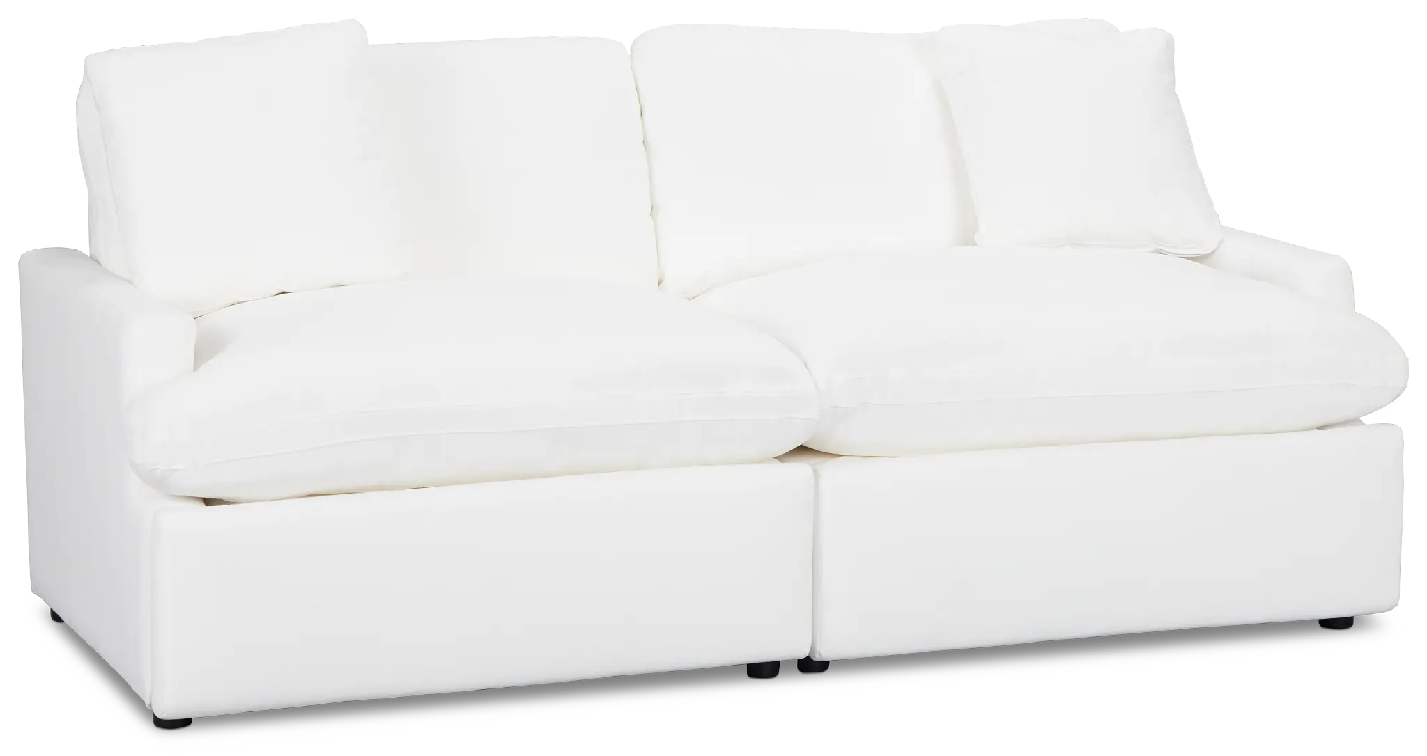 Skye White Fabric Power Reclining Sofa Skye White Fabric Power Reclining Sofa