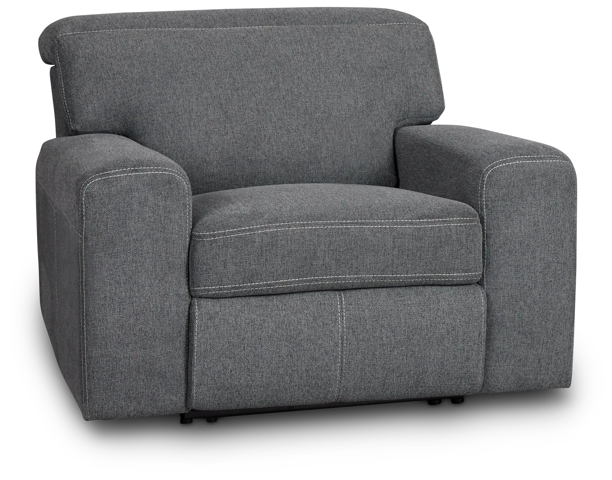 Callum Dark Gray Fabric Power Recliner Callum Dark Gray Fabric Power Recliner