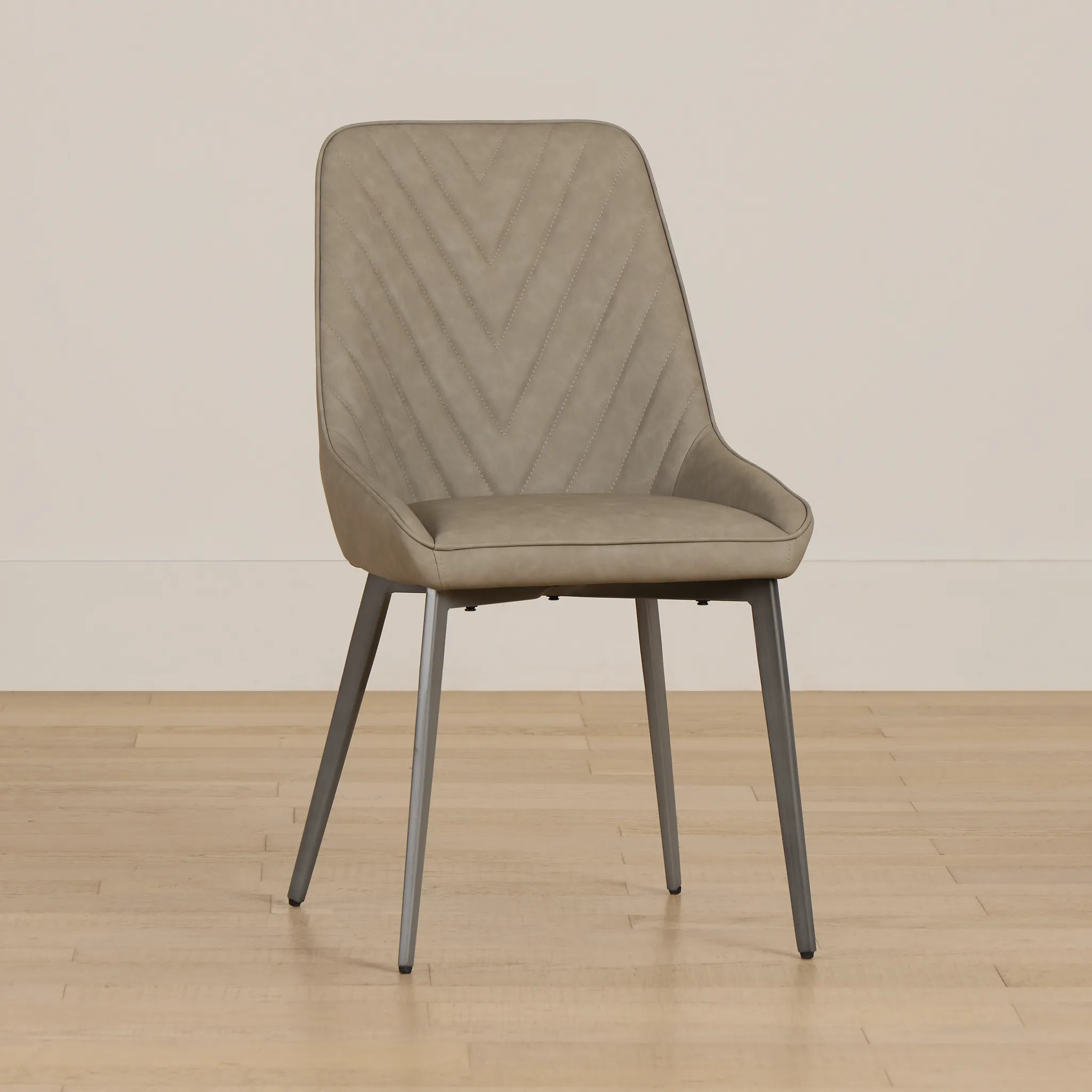 Maricopa Light Gray Upholstered Side Chair