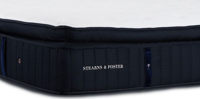 Stearns & Foster Cassatt Luxury Ultra Plush Pillow Top Low-profile Mattress Set (2)
