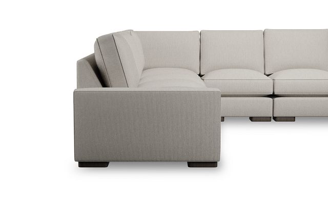 Edgewater Revenue Beige Large Two-arm Sectional