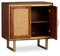 Briar Mid Tone Two-door Cabinet