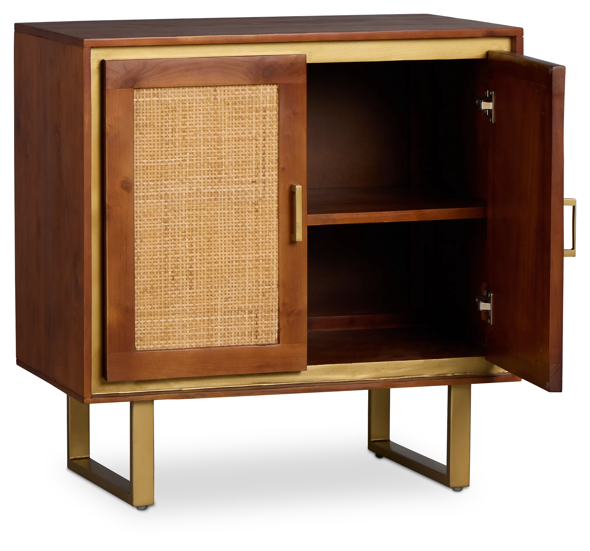 Briar Mid Tone Two-door Cabinet