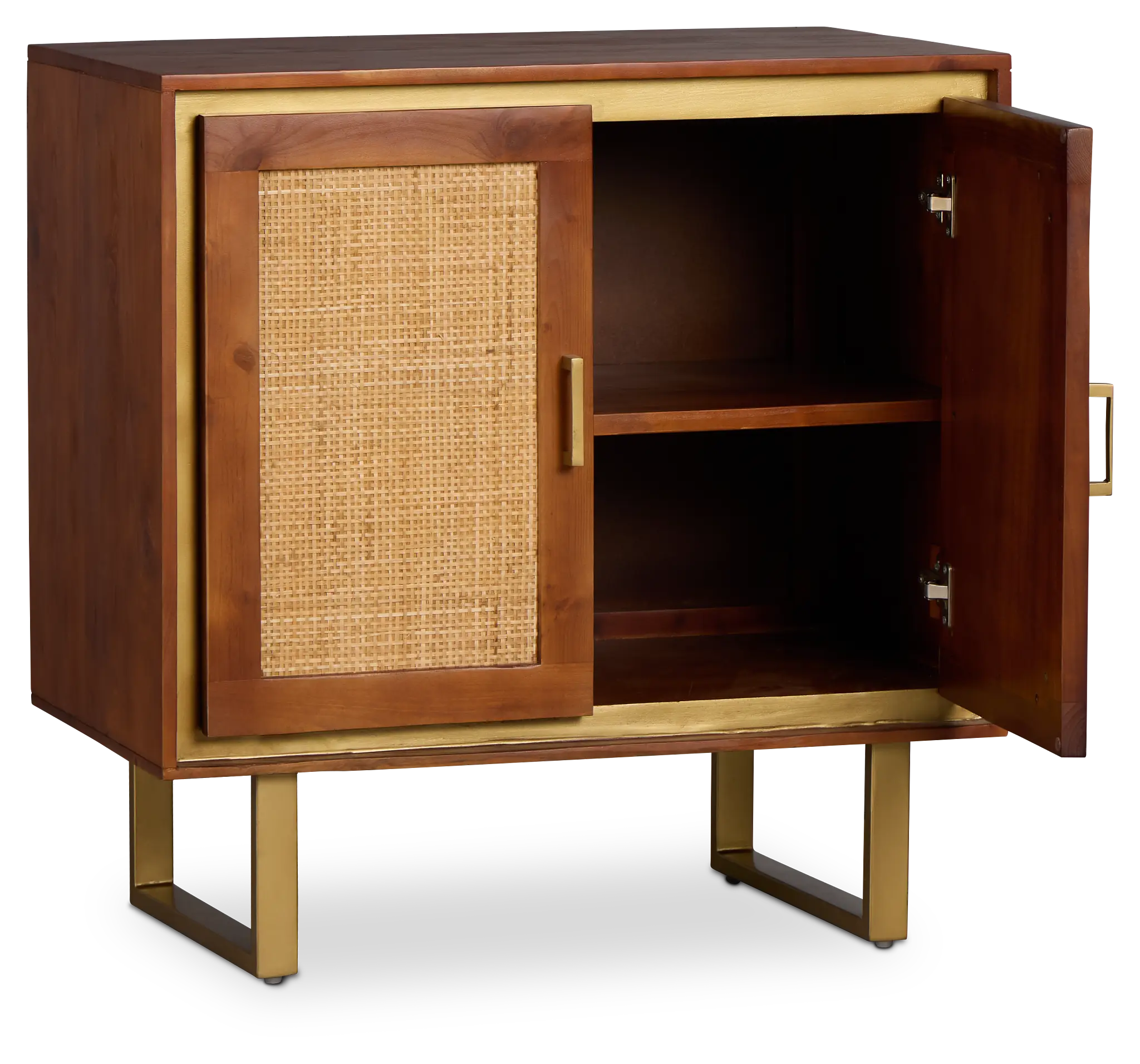 Briar Mid Tone Two-door Cabinet Briar Mid Tone Two-door Cabinet