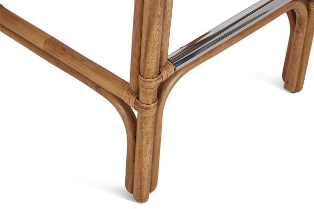 Maui Light Tonewoven 30" Upholstered Barstool