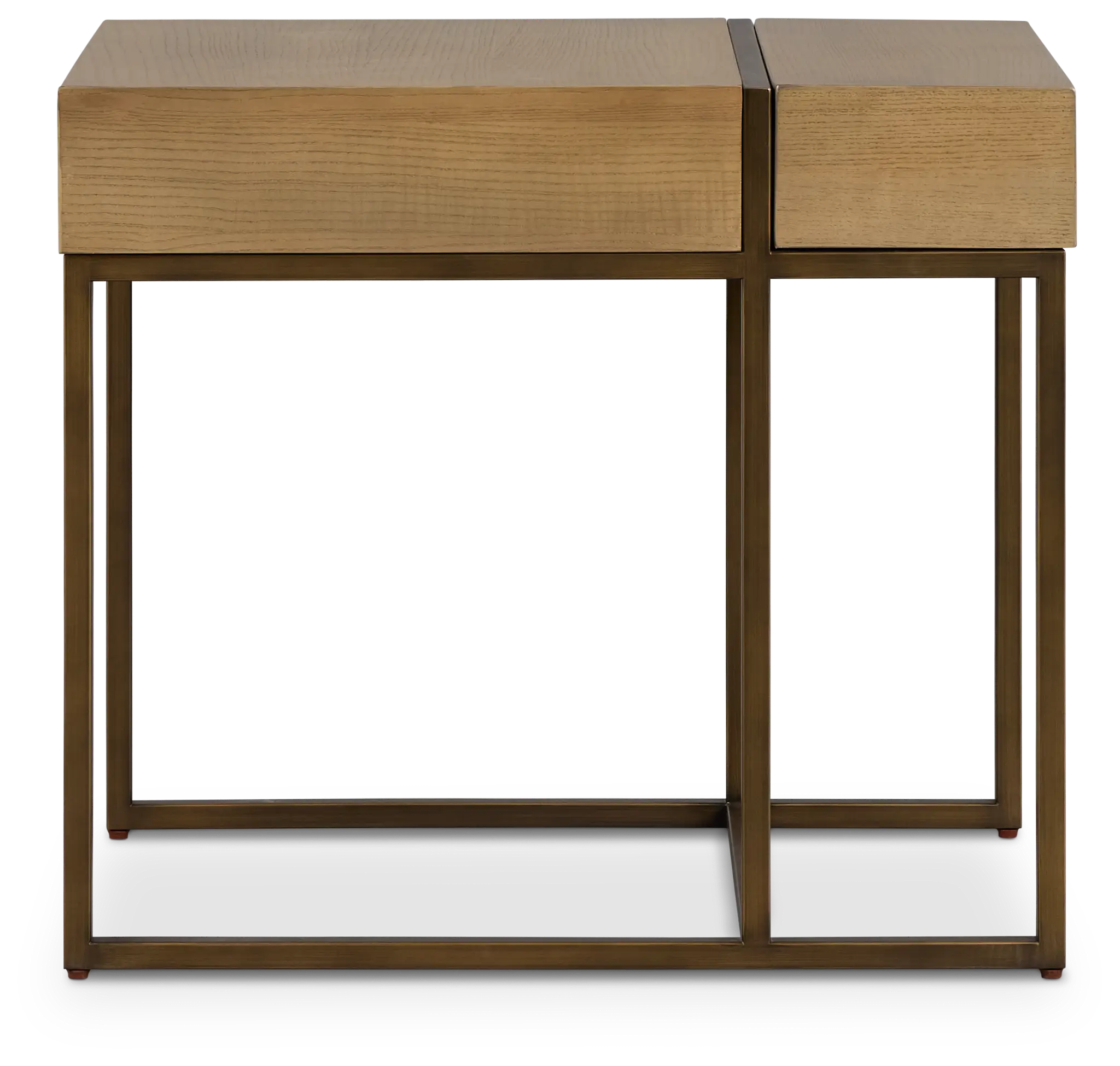 Pasadena Light Tone Rectangular End Table Pasadena Light Tone Rectangular End Table