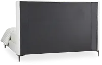 Kent Light Beige Uph Panel Bed