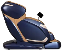 Zen Duo Light Brown Micro Massage Chair