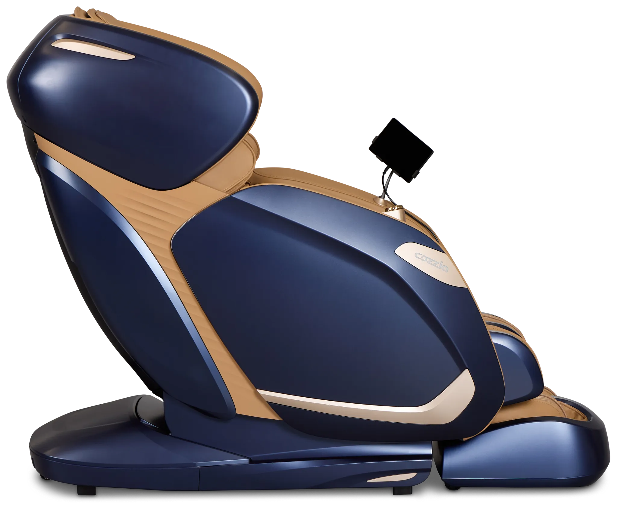 Zen Duo Light Brown Micro Massage Chair