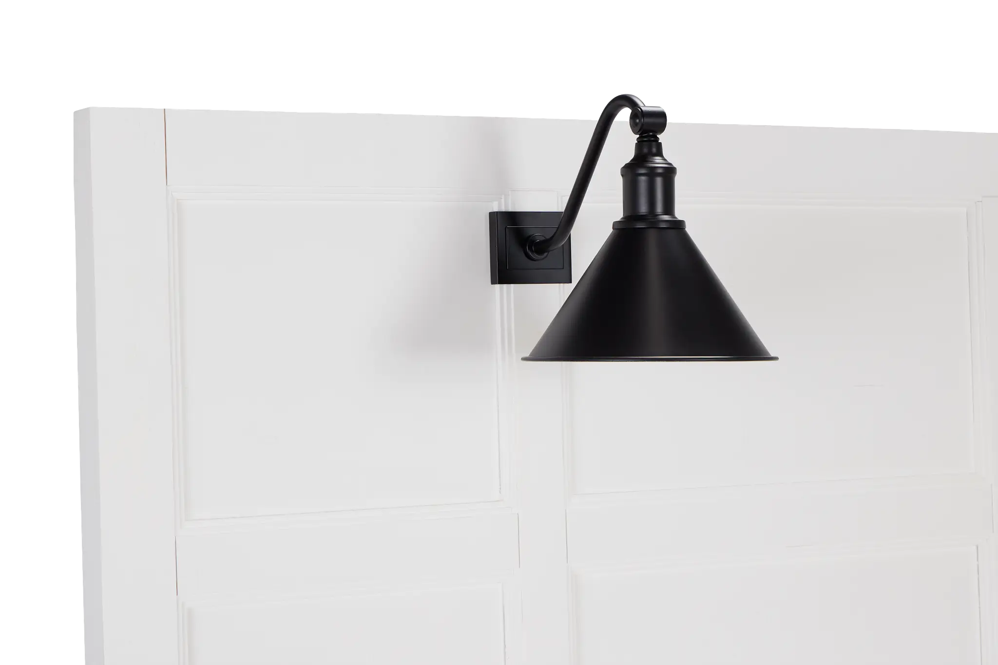 Heron Cove White Panel Bed With Lights Heron Cove White Panel Bed With Lights