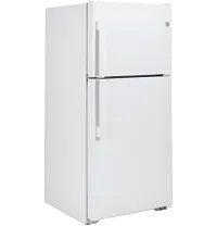Ge Profile 22 Series White Top Freezer Refrigerator