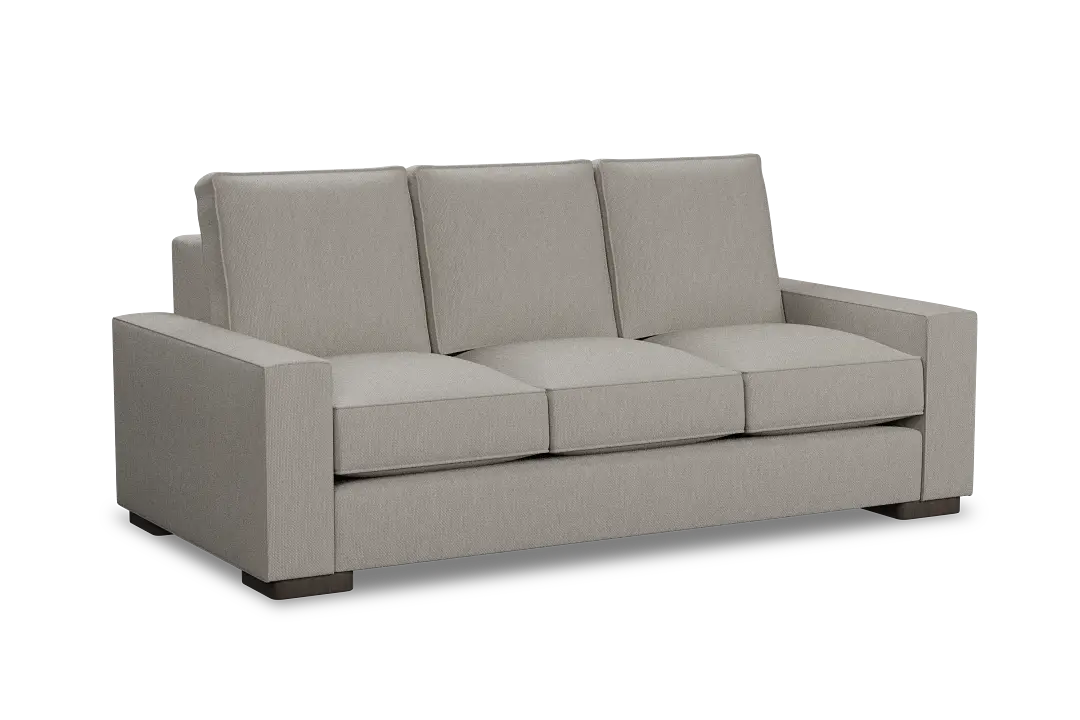 Edgewater Revenue Beige 84" Sofa W/ 3 Cushions Edgewater Revenue Beige 84" Sofa W/ 3 Cushions